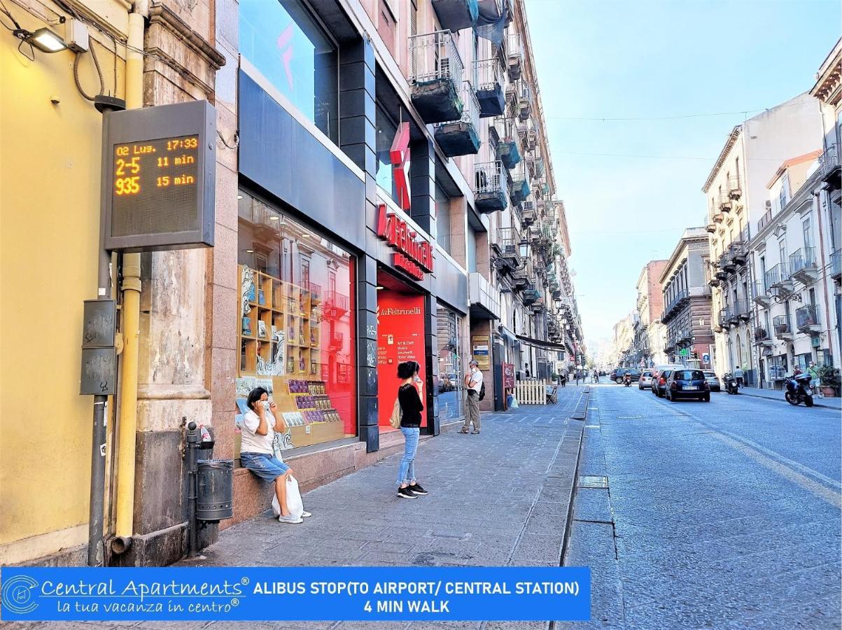 Central Apartments Caronda Street Catania Exteriör bild